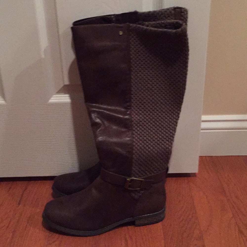 Brown boots